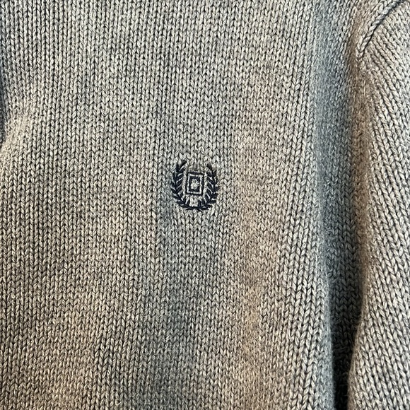 Chaps Quarter Zip Men’s Sweater - Picture 3 of 6